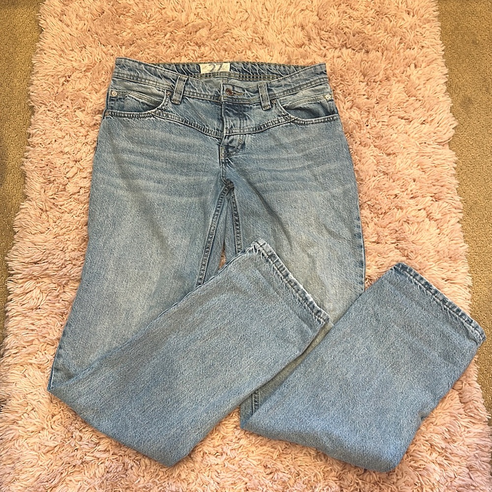 🦋 free people shelby low rise boyfriend jeans size 27